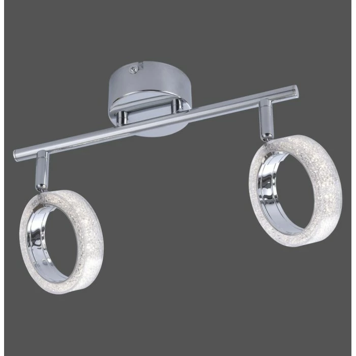Leuchten Direkt ANGELO Deckenleuchte LED Chrom, 2-flammig 1 Leuchten Direkt ANGELO Deckenleuchte LED Chrom, 2-flammig
