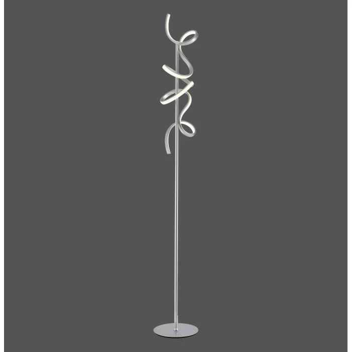 Leuchten Direkt CURLS Stehleuchte LED Silber, 2-flammig 2 Leuchten Direkt CURLS Stehleuchte LED Silber, 2-flammig – Bild 2