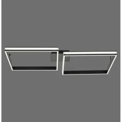 Leuchten Direkt ELIS Deckenleuchte LED Schwarz, 2-flammig, Fernbedienung -Bürolampen Verkäufe leuchten direkt elis deckenleuchte 14700 18 8