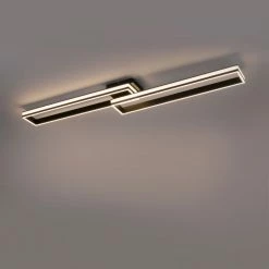 Leuchten Direkt ELIS Deckenleuchte LED Schwarz, 2-flammig, Fernbedienung -Bürolampen Verkäufe leuchten direkt elis deckenleuchte 14701 18 6