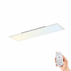 Leuchten Direkt FLAT Deckenpanel LED Weiß, 1-flammig, Fernbedienung -Bürolampen Verkäufe leuchten direkt flat deckenpanel 14533 16 8