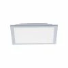 Leuchten Direkt FLAT Deckenpanel LED Silber, 1-flammig