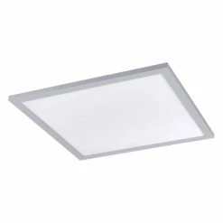 Leuchten Direkt FLAT LED Panel Silber, 1-flammig
