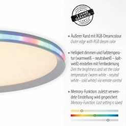 Leuchten Direkt GALACTICA Deckenleuchte LED Weiß, 1-flammig, Fernbedienung, Farbwechsler 11 Leuchten Direkt GALACTICA Deckenleuchte LED Weiß, 1-flammig, Fernbedienung, Farbwechsler -Bürolampen Verkäufe leuchten direkt galactica deckenleuchte 15555 16 1