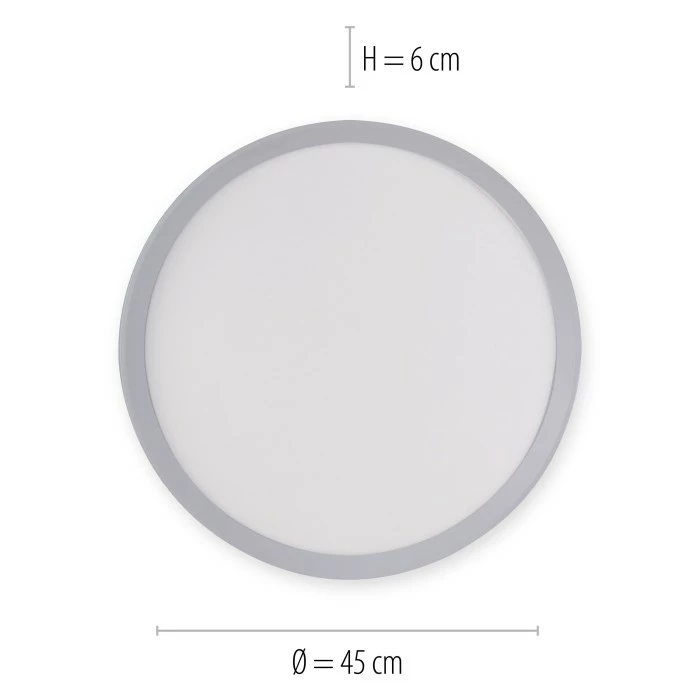 Leuchten Direkt GALACTICA Deckenleuchte LED Weiß, 1-flammig, Fernbedienung, Farbwechsler 4 Leuchten Direkt GALACTICA Deckenleuchte LED Weiß, 1-flammig, Fernbedienung, Farbwechsler – Bild 4