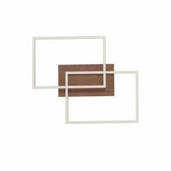 Leuchten Direkt IVEN Deckenleuchte LED Holz hell, 2-flammig, Fernbedienung -Bürolampen Verkäufe leuchten direkt iven deckenleuchte 14018 78 3