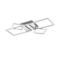 Leuchten Direkt IVEN Deckenleuchte LED Stahl gebürstet, 2-flammig -Bürolampen Verkäufe leuchten direkt iven deckenleuchte 14030 55 2