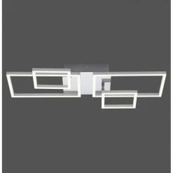 Leuchten Direkt IVEN Deckenleuchte LED Stahl gebürstet, 2-flammig -Bürolampen Verkäufe leuchten direkt iven deckenleuchte 14030 55 7