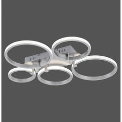 Leuchten Direkt Johanna Deckenleuchte LED Edelstahl, 5-flammig -Bürolampen Verkäufe leuchten direkt johanna deckenleuchte 12112 55 2