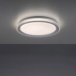 Leuchten Direkt KARI Deckenleuchte LED Silber, 1-flammig -Bürolampen Verkäufe leuchten direkt kari deckenleuchte 14358 21 3