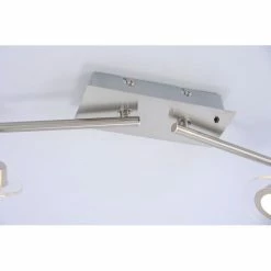 Leuchten Direkt LOLA-MIKE Deckenleuchte LED Edelstahl, 4-flammig, Fernbedienung, Farbwechsler 12 Leuchten Direkt LOLA-MIKE Deckenleuchte LED Edelstahl, 4-flammig, Fernbedienung, Farbwechsler -Bürolampen Verkäufe leuchten direkt lola mike deckenleuchte 12094 55 4