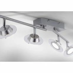 Leuchten Direkt LOLA-MIKE Deckenleuchte LED Edelstahl, 4-flammig, Fernbedienung, Farbwechsler 13 Leuchten Direkt LOLA-MIKE Deckenleuchte LED Edelstahl, 4-flammig, Fernbedienung, Farbwechsler -Bürolampen Verkäufe leuchten direkt lola mike deckenleuchte 12094 55 5