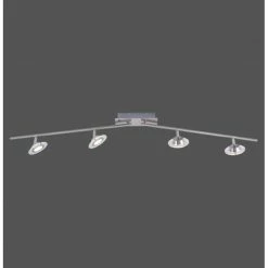Leuchten Direkt LOLA-MIKE Deckenleuchte LED Edelstahl, 4-flammig, Fernbedienung, Farbwechsler 14 Leuchten Direkt LOLA-MIKE Deckenleuchte LED Edelstahl, 4-flammig, Fernbedienung, Farbwechsler -Bürolampen Verkäufe leuchten direkt lola mike deckenleuchte 12094 55 6