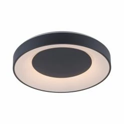 Leuchten Direkt LOLAsmart-ANIKA Deckenleuchte LED Anthrazit, 1-flammig, Fernbedienung, Farbwechsler -Bürolampen Verkäufe leuchten direkt lolasmart anika deckenleuchte 14346 18 2