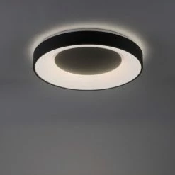 Leuchten Direkt LOLAsmart-ANIKA Deckenleuchte LED Anthrazit, 1-flammig, Fernbedienung, Farbwechsler -Bürolampen Verkäufe leuchten direkt lolasmart anika deckenleuchte 14346 18 6