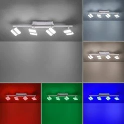Leuchten Direkt LOLAsmart-SABI Deckenleuchte LED Nickel-Matt, 4-flammig, Fernbedienung, Farbwechsler 25 Leuchten Direkt LOLAsmart-SABI Deckenleuchte LED Nickel-Matt, 4-flammig, Fernbedienung, Farbwechsler -Bürolampen Verkäufe leuchten direkt lolasmart sabi deckenleuchte 12084 55 11
