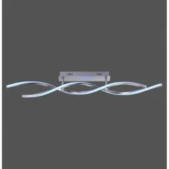 Leuchten Direkt LOLAsmart-SWING Deckenleuchte LED Stahl gebürstet, 2-flammig, Fernbedienung, Farbwechsler -Bürolampen Verkäufe leuchten direkt lolasmart swing deckenleuchte 11993 55 8