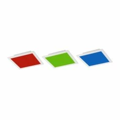 Leuchten Direkt Ls-FLAT Deckenpanel LED Weiß, 1-flammig, Fernbedienung, Farbwechsler -Bürolampen Verkäufe leuchten direkt ls flat deckenpanel 14680 16 5