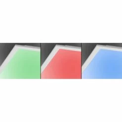 Leuchten Direkt Ls-FLAT Deckenpanel LED Weiß, 1-flammig, Fernbedienung, Farbwechsler -Bürolampen Verkäufe leuchten direkt ls flat deckenpanel 14680 16 6