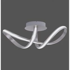 Leuchten Direkt Ls-MELINDA Deckenleuchte LED Edelstahl, 1-flammig, Fernbedienung, Farbwechsler -Bürolampen Verkäufe leuchten direkt ls melinda deckenleuchte 18431 55 1