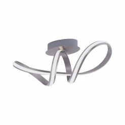 Leuchten Direkt Ls-MELINDA Deckenleuchte LED Edelstahl, 1-flammig, Fernbedienung, Farbwechsler -Bürolampen Verkäufe leuchten direkt ls melinda deckenleuchte 18431 55 2