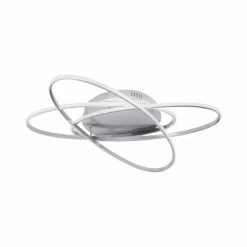 Leuchten Direkt MALIK Deckenleuchte LED Edelstahl, 1-flammig, Fernbedienung -Bürolampen Verkäufe leuchten direkt malik deckenleuchte 11535 55 2