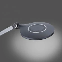 Leuchten Direkt NIKLAS Tischleuchte LED Schwarz, Silber, 1-flammig -Bürolampen Verkäufe leuchten direkt niklas tischleuchte 14418 18 3