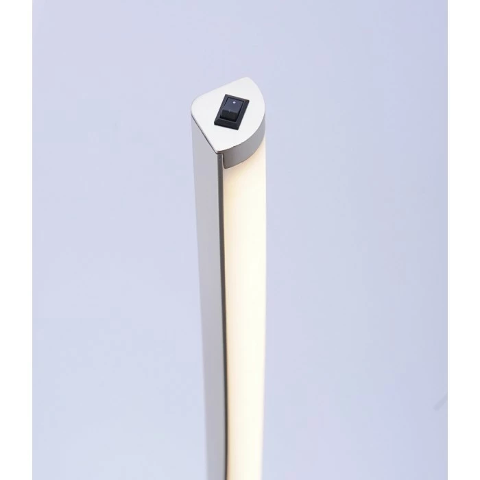 Leuchten Direkt Stehleuchte AMILIA LED Edelstahl, 1-flammig 2 Leuchten Direkt Stehleuchte AMILIA LED Edelstahl, 1-flammig – Bild 2