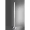 Leuchten Direkt Stehleuchte BELLA LED Edelstahl, 1-flammig