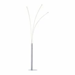 Leuchten Direkt Stehleuchte MAJA LED Chrom, 3-flammig -Bürolampen Verkäufe leuchten direkt stehleuchte maja 15383 55 2