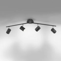 Leuchten Direkt TARIK Deckenleuchte LED Schwarz, 4-flammig 11 Leuchten Direkt TARIK Deckenleuchte LED Schwarz, 4-flammig -Bürolampen Verkäufe leuchten direkt tarik deckenleuchte 11944 13 5