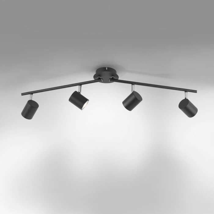 Leuchten Direkt TARIK Deckenleuchte LED Schwarz, 4-flammig 6 Leuchten Direkt TARIK Deckenleuchte LED Schwarz, 4-flammig – Bild 6