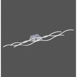 Leuchten Direkt Wave Deckenleuchte LED Edelstahl, 3-flammig -Bürolampen Verkäufe leuchten direkt wave deckenleuchte 15167 55 3