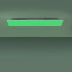 Leuchten Direkt YUKON Deckenleuchte LED Weiß, 1-flammig, Fernbedienung, Farbwechsler -Bürolampen Verkäufe leuchten direkt yukon deckenleuchte 15621 16 10