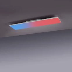 Leuchten Direkt YUKON Deckenleuchte LED Weiß, 1-flammig, Fernbedienung, Farbwechsler -Bürolampen Verkäufe leuchten direkt yukon deckenleuchte 15621 16 3