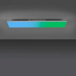 Leuchten Direkt YUKON Deckenleuchte LED Weiß, 1-flammig, Fernbedienung, Farbwechsler -Bürolampen Verkäufe leuchten direkt yukon deckenleuchte 15621 16 5