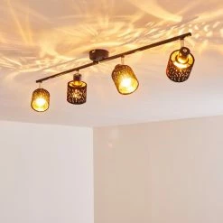 Hofstein Liared Deckenleuchte Schwarz, 4-flammig -Bürolampen Verkäufe liared deckenleuchte h3161753 do1 12