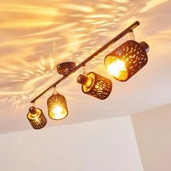 Hofstein Liared Deckenleuchte Schwarz, 4-flammig -Bürolampen Verkäufe liared deckenleuchte h3161753 do1 6