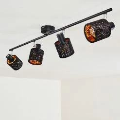 Hofstein Liared Deckenleuchte Schwarz, 4-flammig -Bürolampen Verkäufe liared deckenleuchte h3161753 do1 7