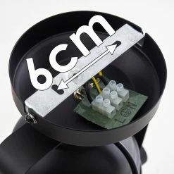 Hofstein Lichinga Deckenleuchte Schwarz, 1-flammig 45 Hofstein Lichinga Deckenleuchte Schwarz, 1-flammig -Bürolampen Verkäufe lichinga deckenleuchte h3346440 21