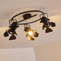 Hofstein Lichinga Deckenleuchte Schwarz, 3-flammig 24 Hofstein Lichinga Deckenleuchte Schwarz, 3-flammig -Bürolampen Verkäufe lichinga deckenleuchte h3351833 7