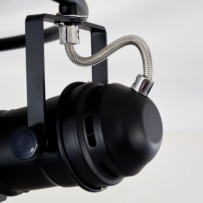 Hofstein Lichinga Deckenleuchte Schwarz, 3-flammig 10 Hofstein Lichinga Deckenleuchte Schwarz, 3-flammig – Bild 10