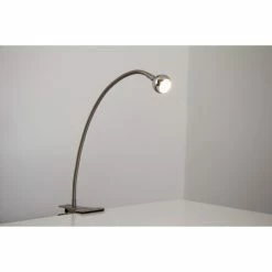 Hofstein Lina Klemmleuchte LED Nickel-Matt, 1-flammig -Bürolampen Verkäufe lina klemmleuchte h3455845 6