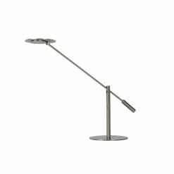 Lucide ANSELMO Schreibtischlampe LED Chrom, 1-flammig -Bürolampen Verkäufe lucide anselmo schreibtischlampe 19666 09 12 7