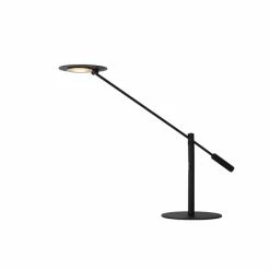 Lucide ANSELMO Schreibtischlampe LED Schwarz, 1-flammig -Bürolampen Verkäufe lucide anselmo schreibtischlampe 19666 09 30 6