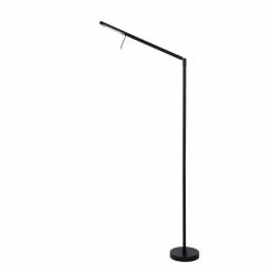 Lucide BERGAMO Stehlampe LED Schwarz, 1-flammig -Bürolampen Verkäufe lucide bergamo stehlampe 12719 06 30 5