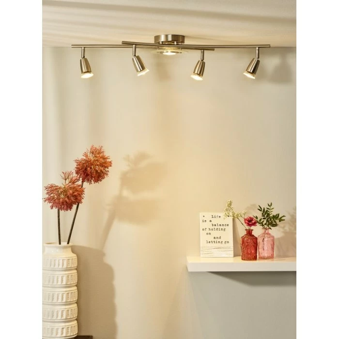 Lucide BINGO-LED Deckenstrahler Chrom, 5-flammig 1 Lucide BINGO-LED Deckenstrahler Chrom, 5-flammig