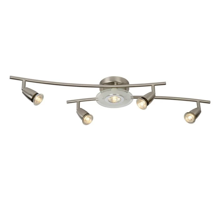 Lucide BINGO-LED Deckenstrahler Chrom, 5-flammig 2 Lucide BINGO-LED Deckenstrahler Chrom, 5-flammig – Bild 2