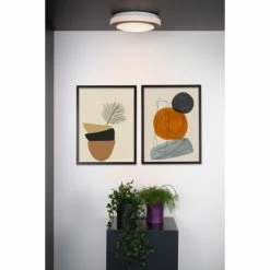 Lucide DIMY Deckenleuchte LED Schwarz, Weiß, 1-flammig -Bürolampen Verkäufe lucide dimy deckenleuchte 79179 12 30 2