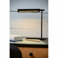 Lucide LEVI Schreibtischleuchte LED Schwarz, 1-flammig -Bürolampen Verkäufe lucide levi schreibtischleuchte 18659 06 30 1